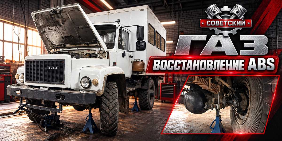 Восстановление ABS автомобиля ГАЗ в Вологде